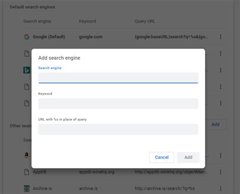 Change the look and feel of your search engine .
